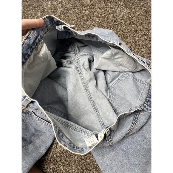 Levis 550 Jeans Mens 46x32 Blue Relaxed Fit Big & Tall Denim Pants Zipper Fly - Picture 7 of 10